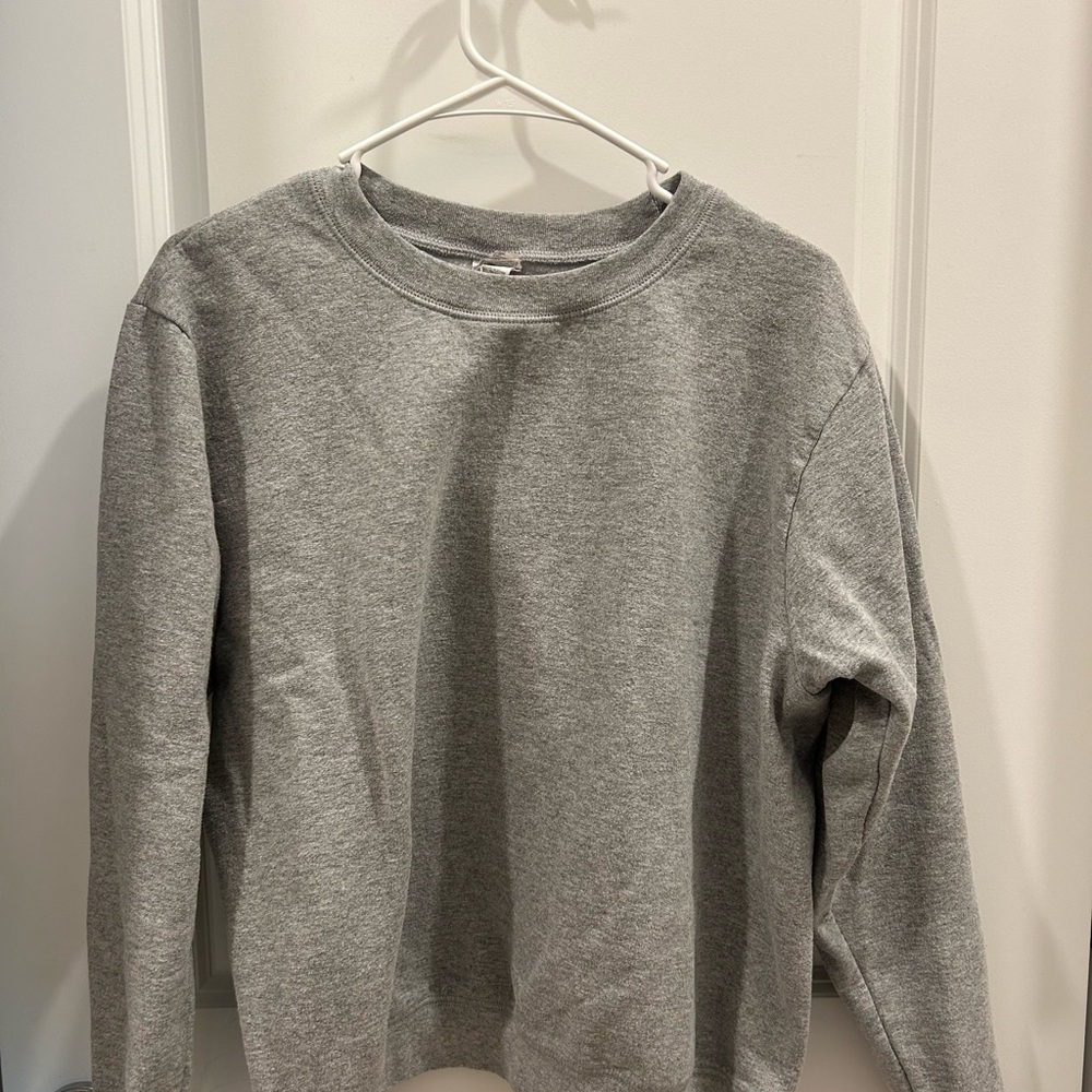 Gray Crewneck Sweatshirt